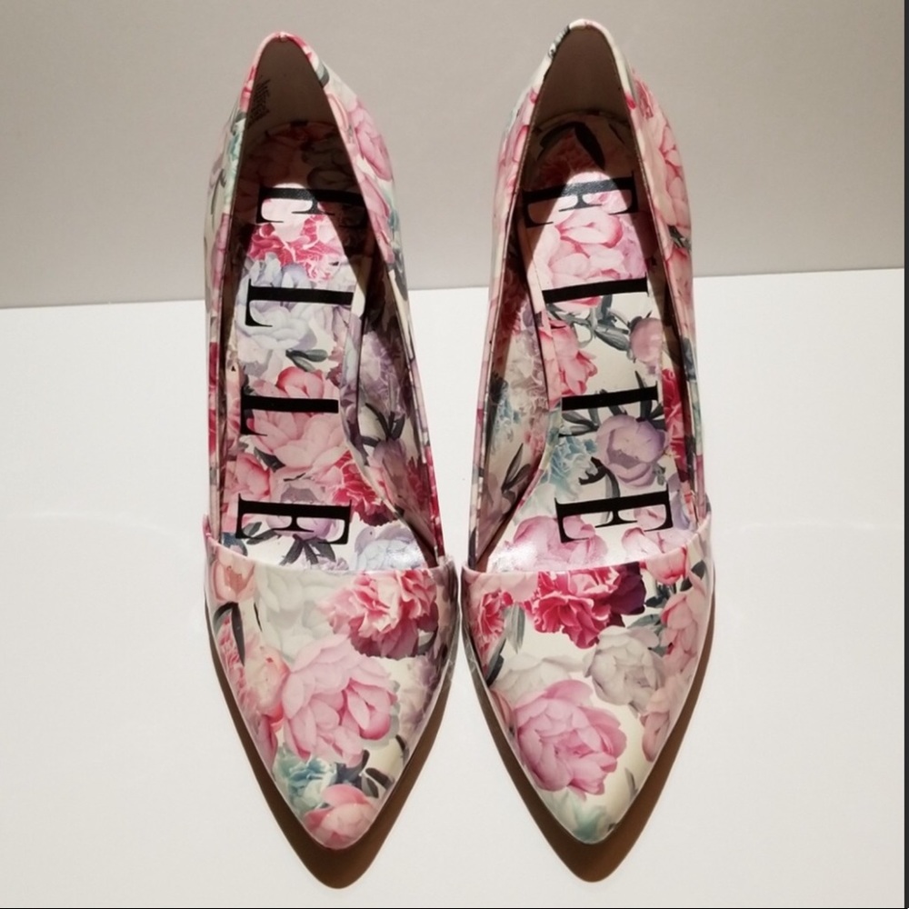 💼  “Elle” Floral Heels Pumps 💼